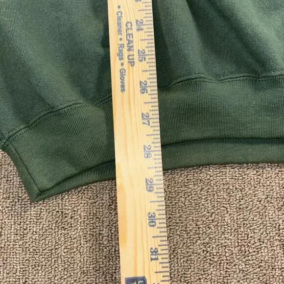 Vintage Tigger Pooh Embroidered Sweatshirt Green 90s XL - Picture 7 of 7